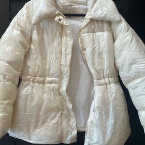 a new day Cream Puffer Jacket